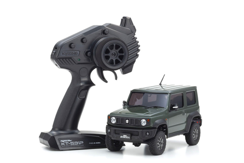 京商、1/18スケールのR/C「ミニッツ4×4 レディセット スズキ ジムニー