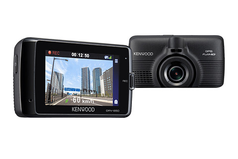 ケンウッド、暗さに強いドラレコ新製品「DRV-650」「DRV-W650