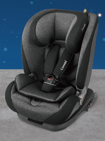 コンビ、ISOFIX取付タイプのチャイルド＆ジュニアシート「セイブ