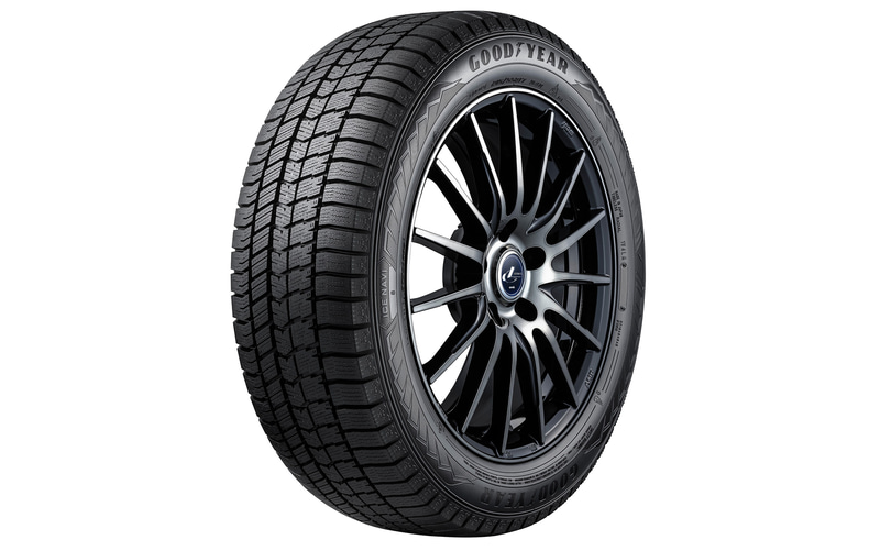 グッドイヤー、新スタッドレスタイヤ「アイスナビ 8」 初の左右非対称
