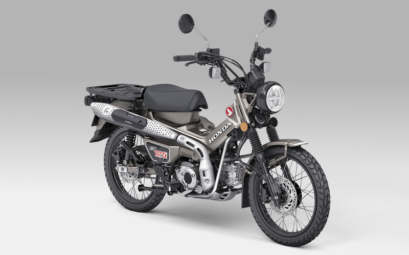 ホンダ、新エンジン搭載の「CT125・ハンターカブ」 純正アクセサリーに