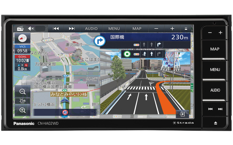 パナソニック、カーナビ「ストラーダ」スタンダードモデル4機種 地デジ