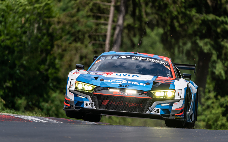 ニュル24時間レース、アウディ R8 15号車のAudi Sport Team Phoenixが