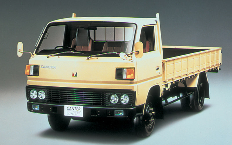 三菱ふそう、「キャンター」誕生60周年 2023年はEVトラック「eCanter
