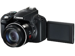 キヤノン、初の50倍ズームレンズ搭載「PowerShot SX50 HS」 - デジカメ