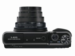 5軸手ブレ補正/24倍ズームのコンパクト「OLYMPUS STYLUS SH-60