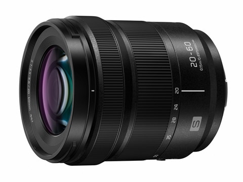 パナソニック、小型軽量なLマウント標準ズーム「LUMIX S 20-60mm F3.5