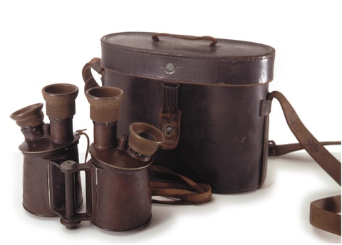 実物？ カールツァイス・イエナ製 8倍率 WW2ハンガリー軍双眼鏡 実物