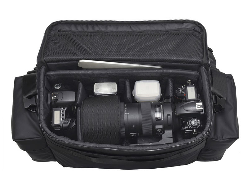f.64、“60-600mmクラス超望遠レンズ”対応の大型ショルダーバッグ