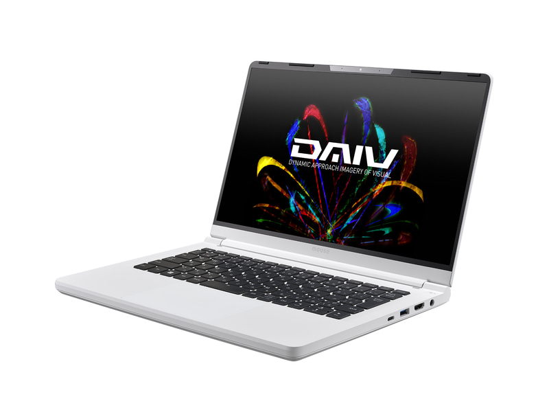 RTX 4050 Laptop搭載で動画編集の性能が向上…DAIV R4シリーズ