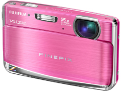富士フイルム、1,400万画素のカラフルモデル「FinePix Z80