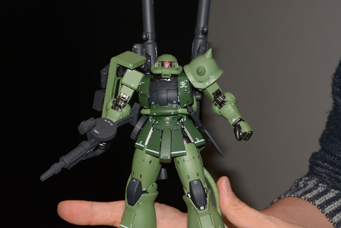 究極のザクを触ってみた！ 「GFFMC ザクII C型」体験レポート - GAME Watch