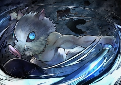 鬼滅の刃」コラボカフェ、キャラクター絵巻カフェの第5期がスタート