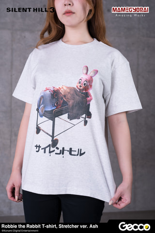 サイレントヒル3」より、「撲殺兎Tシャツ」＆「ストレッチャーTシャツ