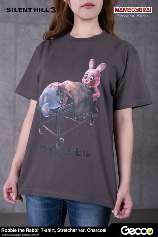 サイレントヒル3」より、「撲殺兎Tシャツ」＆「ストレッチャーTシャツ