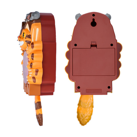 となりのトトロ」のネコバスが振り子時計に！ 「ネコバス振り子時計