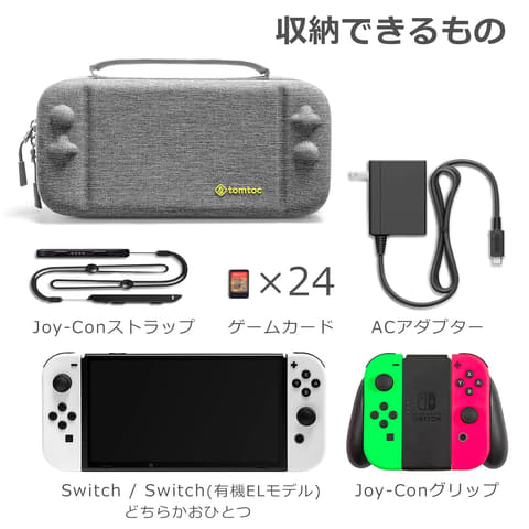 Amazonホリデーセール】Switch本体とプロコンを丸ごと収納できるケース