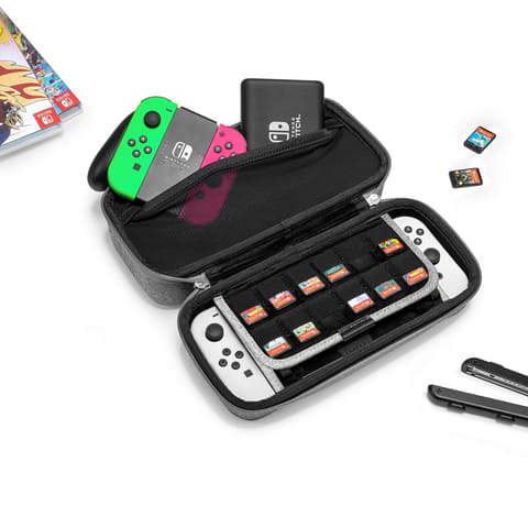 Amazonホリデーセール】Switch本体とプロコンを丸ごと収納できるケース