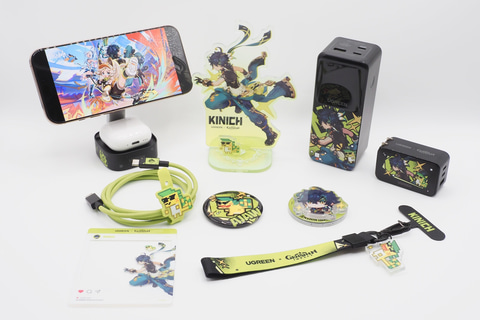 キィニチ尽くし”なコラボアイテム続々！ 「原神×UGREEN」ギフト