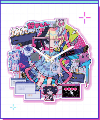 NEEDY GIRL OVERDOSE」のオンラインくじ「ちょうてんジャンボくじ」が6