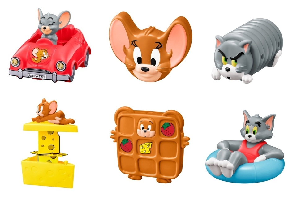 マクドナルド、ハッピーセット「トムとジェリー」第2弾が10月24日開始