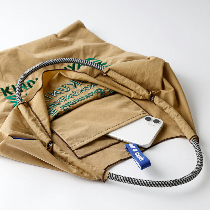 紀ノ国屋「Ball & Chain」と初コラボのショッピングバッグを発売