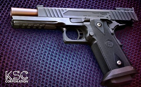 HWスライドやチタンコートなどこだわりを詰め込んだガスブローバック