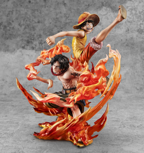 フィギュア「P.O.P ワンピース “NEO-MAXIMUM” ルフィ＆エース ～兄弟の