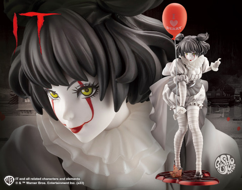 ホラー映画「IT」よりペニーワイズが“美少女”フィギュア化