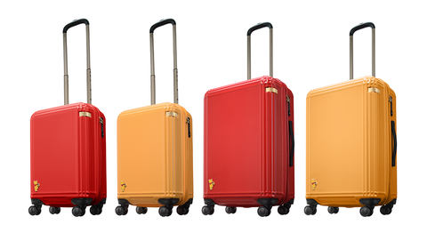 エースから、くまのプーさんの耳が可愛いカバー付きスーツケース