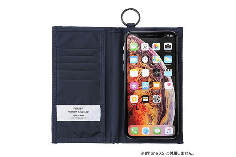 吉田カバン、ウォレットと一体になったiPhoneケース「PORTER RADAR