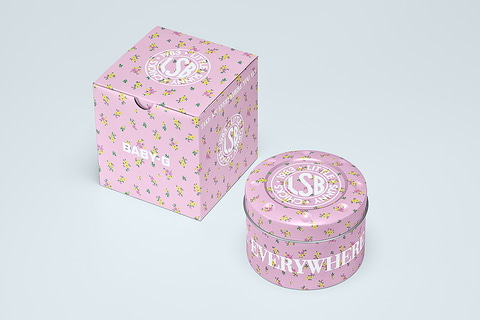 BABY-G ベビージー little sunny bite 小花柄 BABY-G ベビージー