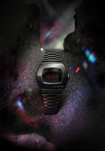 ハミルトン、レトロフューチャーな「PSR」にブラック追加 - Impress Watch