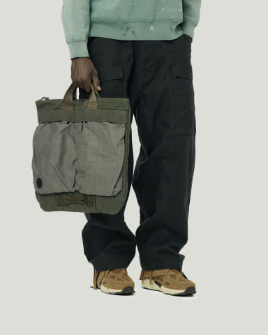 吉田カバン、柔道着をイメージした素材のコラボバッグ「UNION×POTR