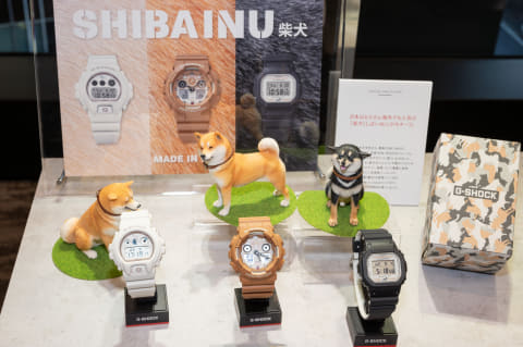 G-SHOCK、“柴犬”モチーフのカラバリが登場 - Impress Watch