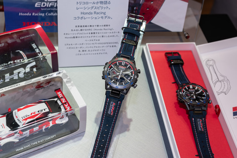 カシオ エディフィス、トリコロールのHRCコラボモデル - Impress Watch