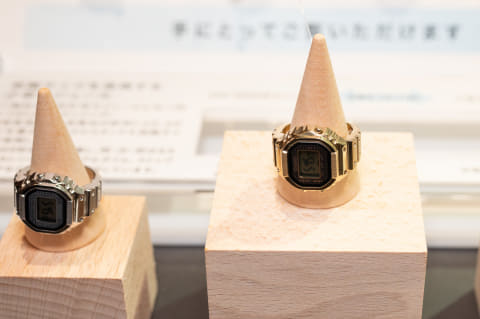 カシオ、ゴールドの指輪ウォッチ - Impress Watch