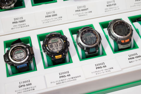 プロトレック、グリーン×ゴールドの30周年モデル - Impress Watch