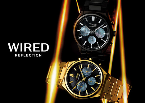 セイコー・ワイアード「REFLECTION」にゴールドカラーなど新作