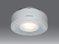 東芝、放熱構造が付いた新口金専用のLED照明ユニット 「LEDライト