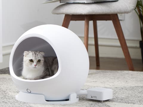 プラススタイル、スマホアプリで温度操作ができるペット用スマート