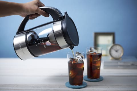 噴水のようなドリップで好みの味に「ファウンテン コーヒーメーカー