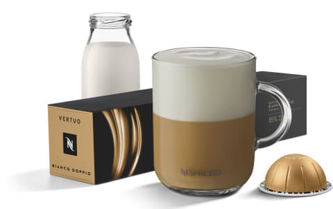 ネスプレッソ、手軽に本格ラテやカプチーノを楽しめるコーヒーメーカー