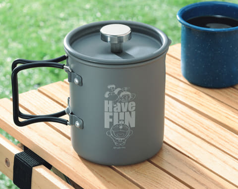 ドラえもん ベルモント チタンシェラカップ と リッド のセット