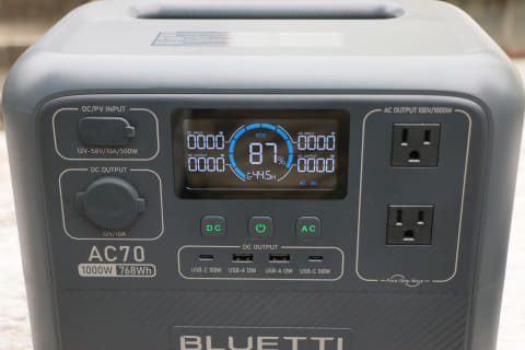 ちょうどいい”サイズ感と使い勝手!! BLUETTI最新ポータブル電源「AC70