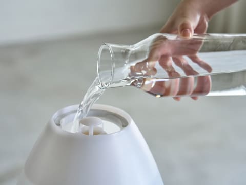 水滴型のSHIZUKU加湿器、上から給水でラクに - 家電 Watch
