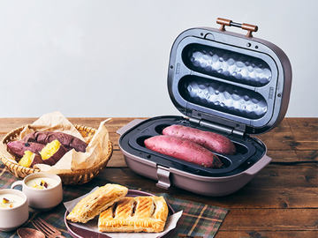 家電製品ミニレビュー】焼き芋メーカーで、あの石焼き芋のように甘くて