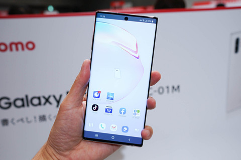 ドコモから「Galaxy Note10+ SC-01M」、Sペンがカメラのジェスチャー