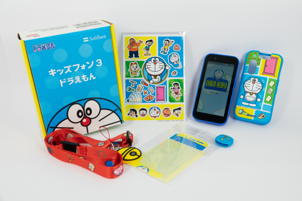 ソフトバンク「キッズフォン3 ドラえもん」クイックフォトレビュー