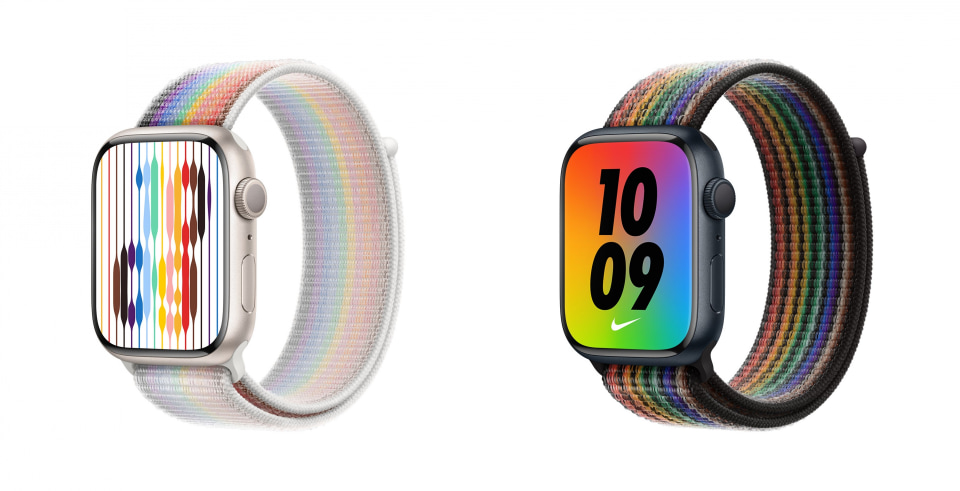 アップル、Apple Watch用の新バンド「プライドエディション